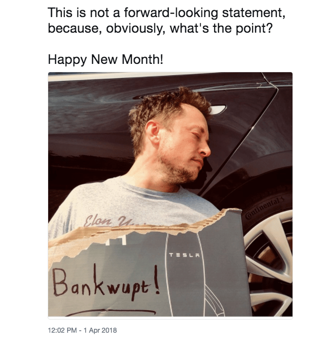 Photo by Elon Musk via Twitter