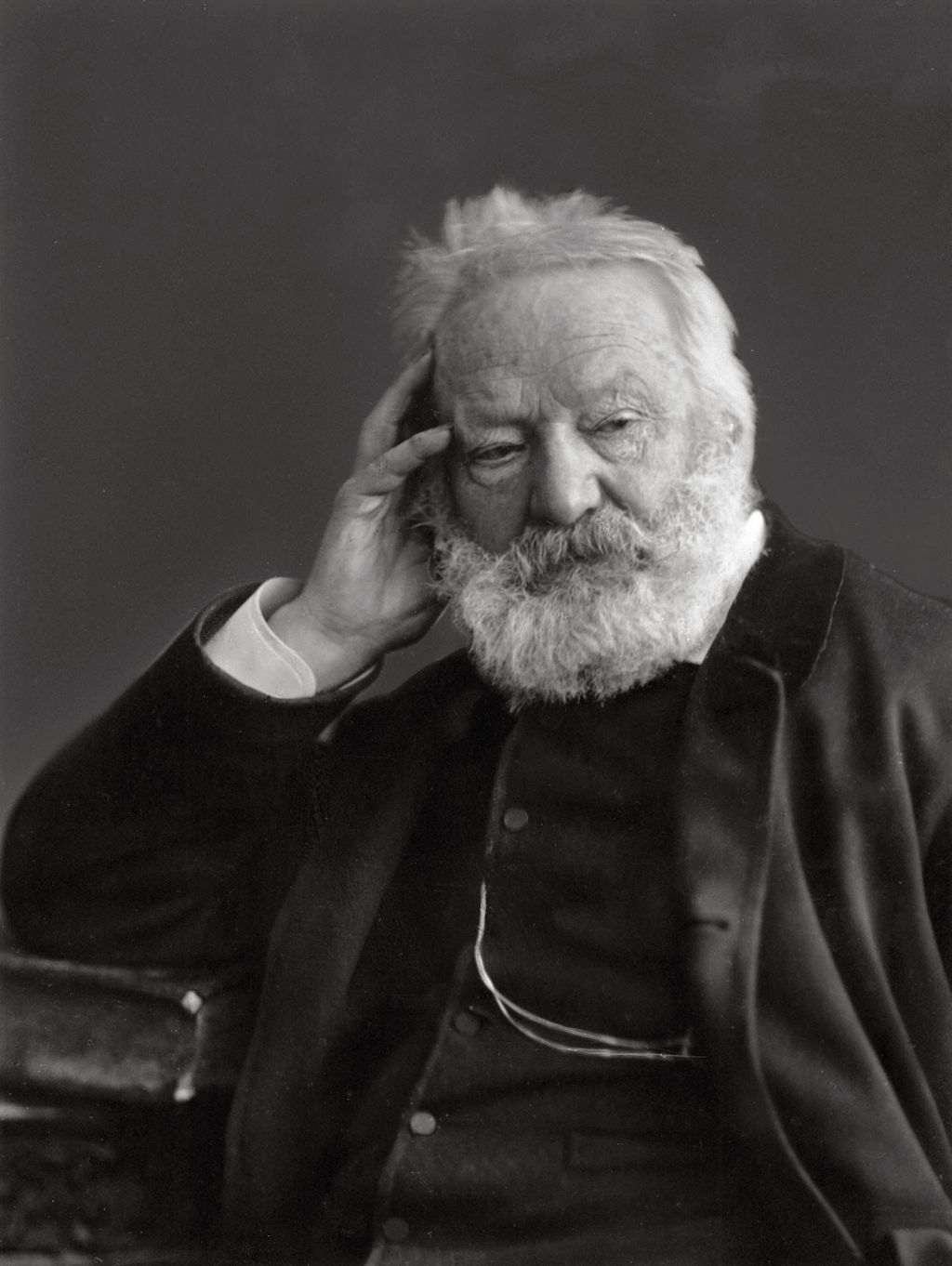 Photo courtesy of Wikimedia Commons.Victor Hugo author of Les Misrables.