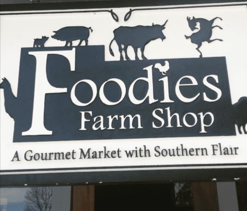 A picture I took from my last visit to Foodies Farm Shop in downtown Greer
