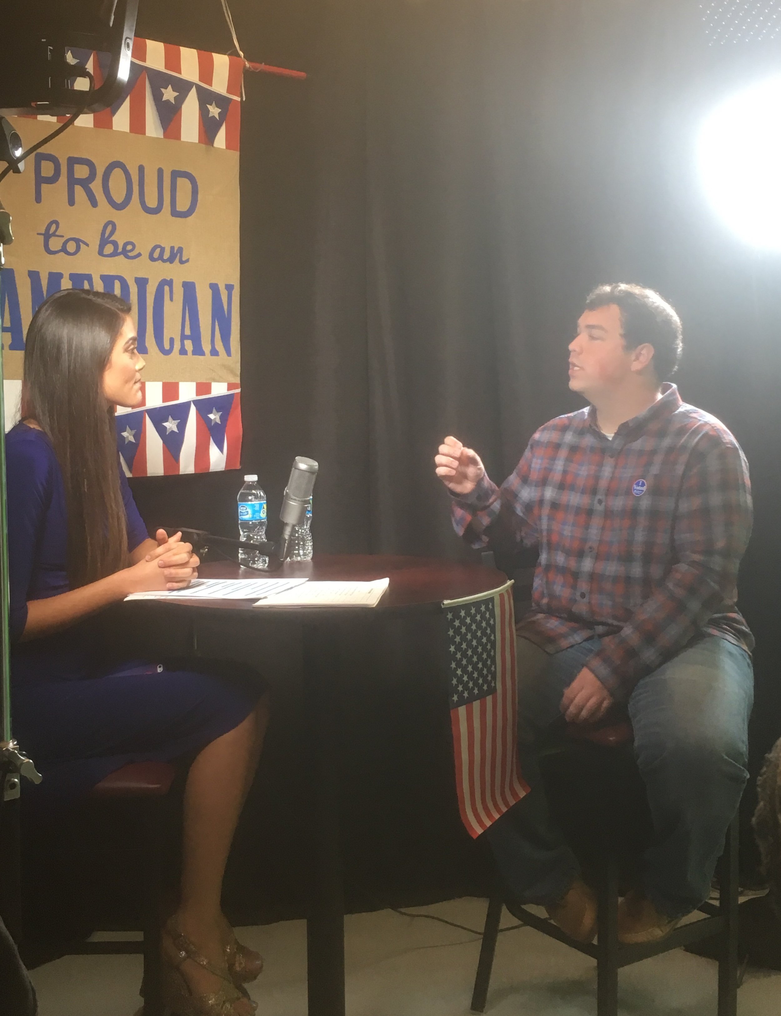 Christal Potter interviews John Partin on his opinions about the election.