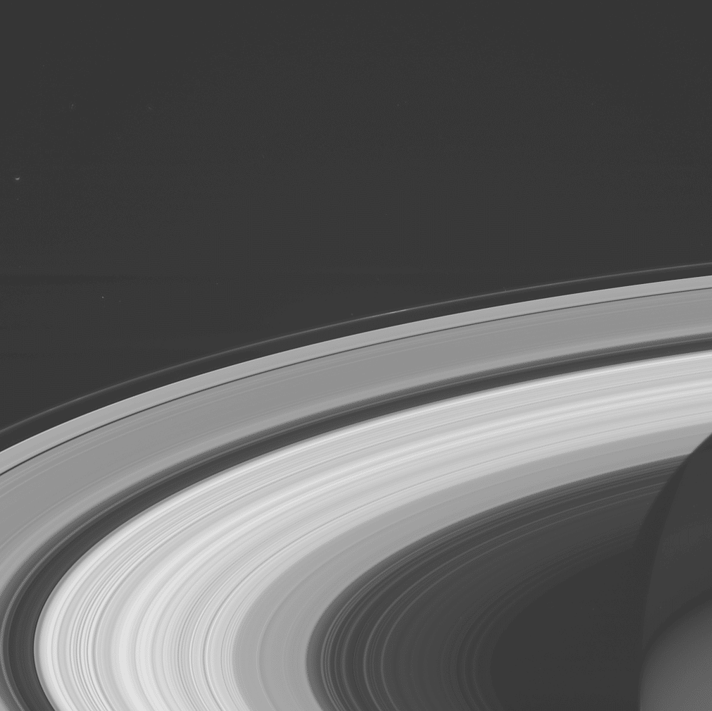 8. Finale RingscapeCassini captured this image of Saturns stunning rings on Sept. 13, 2017.