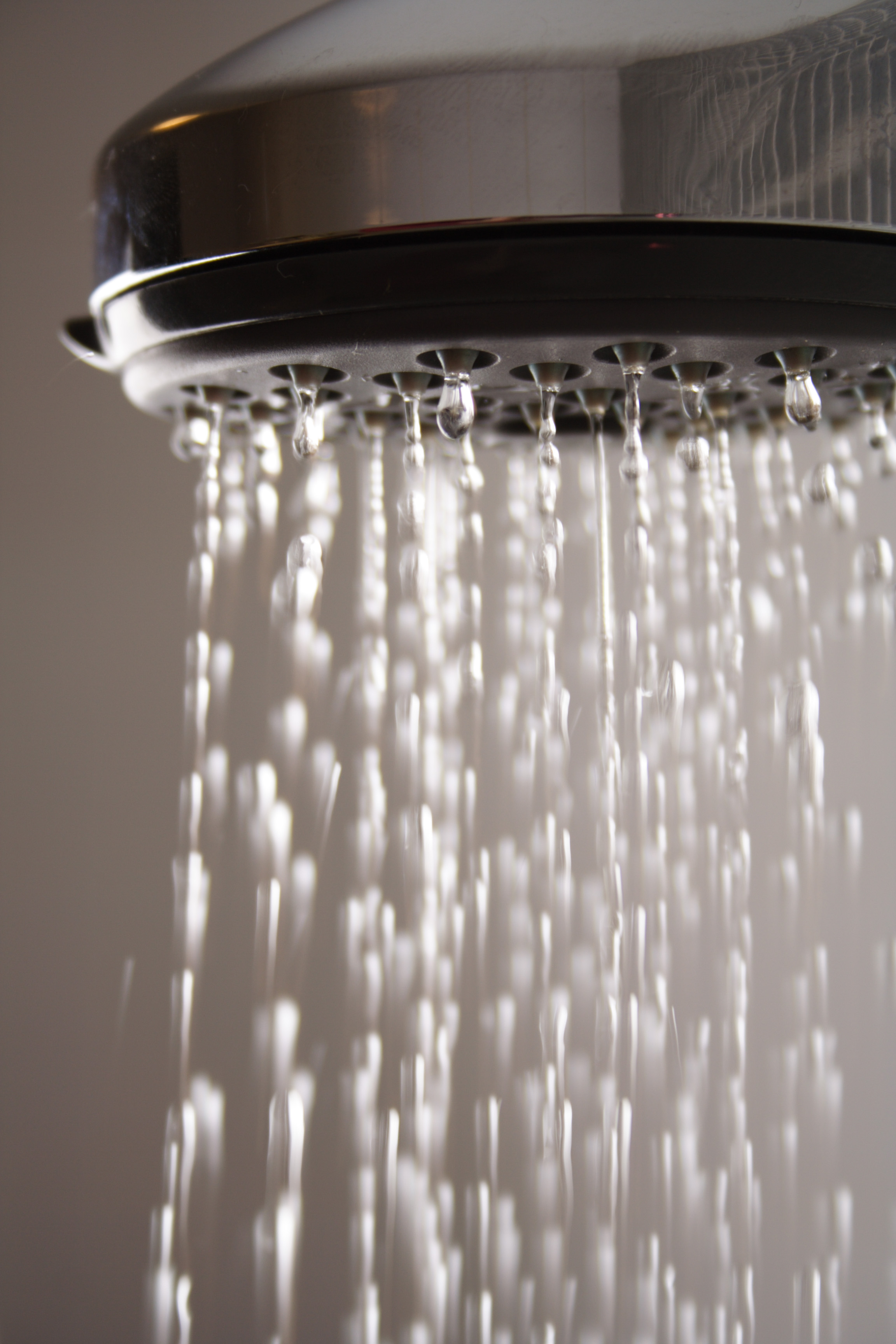 Leaving hair on the shower wall