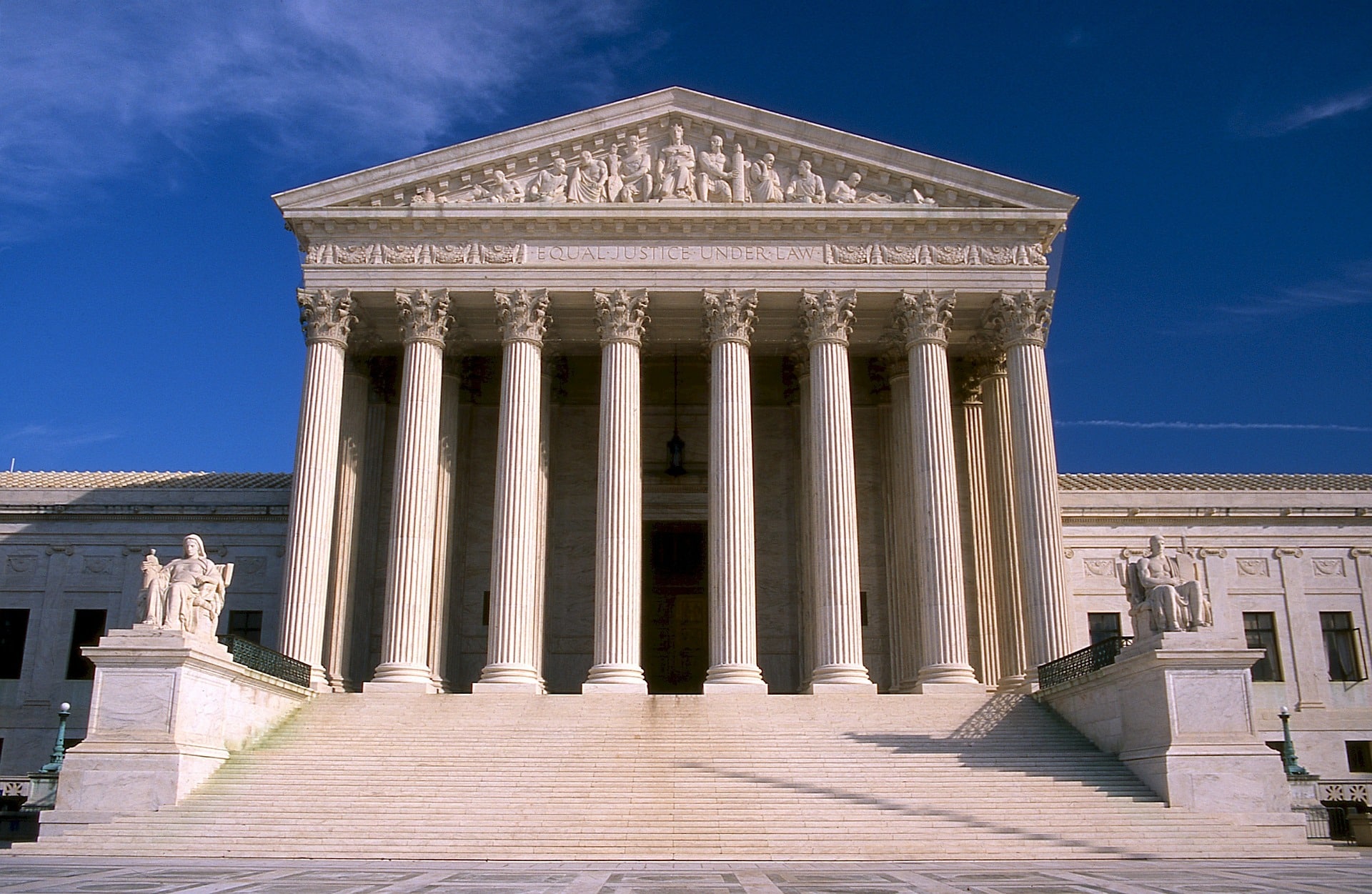 Front entrance to the Supreme Court Building