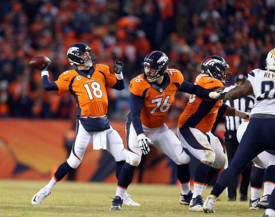 Peyton Manning.&nbsp;Photo courtesy of Denver Broncos.