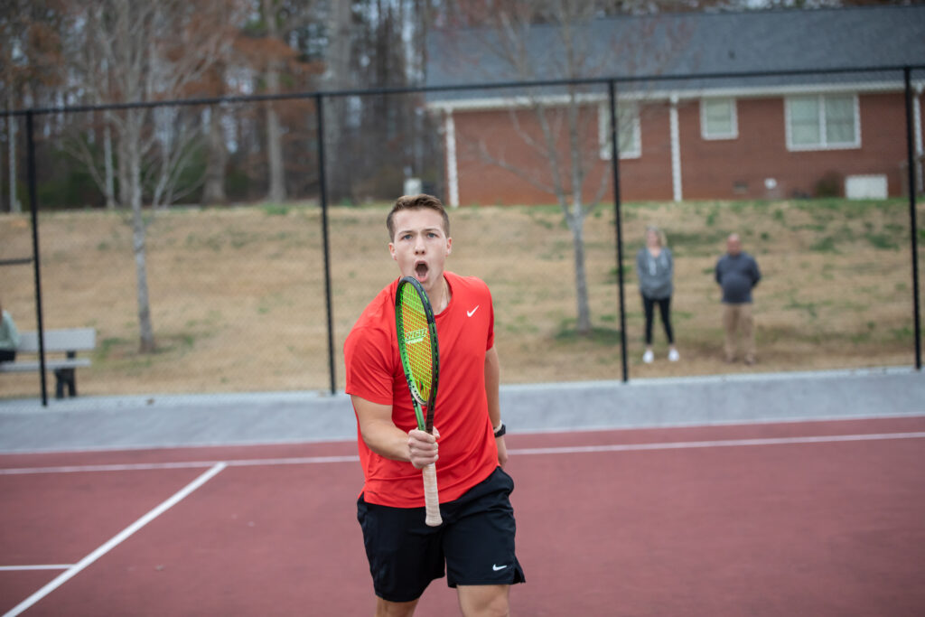 Serving looks and debunking hooks- read the latest update on NGU’s tennis teams