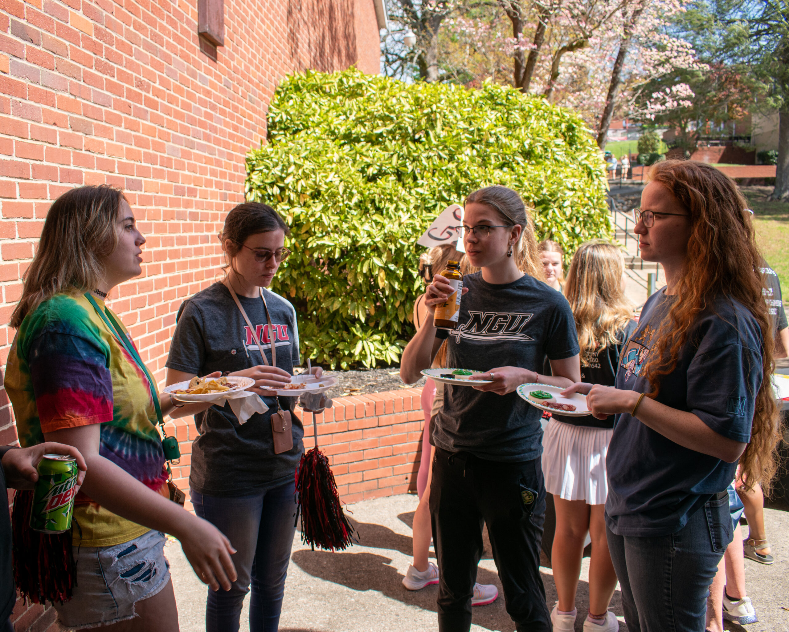 Check out some photos from NGU's men's volleyball tailgate.