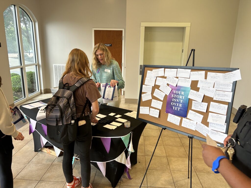 “Your story’s not over yet”: Campus security and counselors unite for suicide prevention 