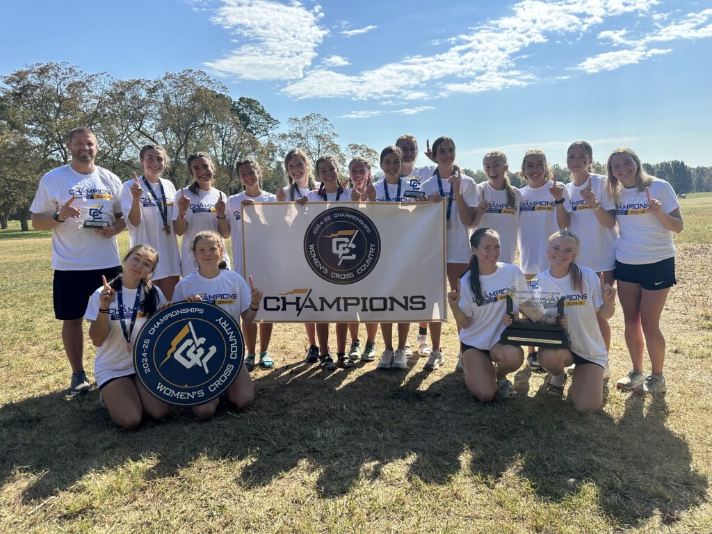 Eye on the prize: NGU’s women’s cross-country team wins its first ever conference championship