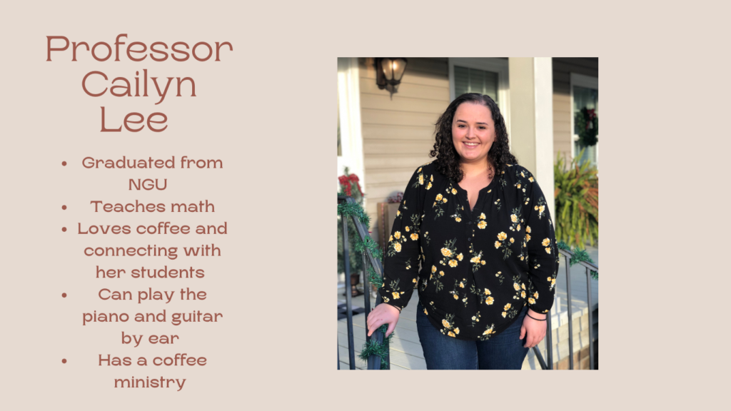 Professor Spotlight: Cailyn Lee