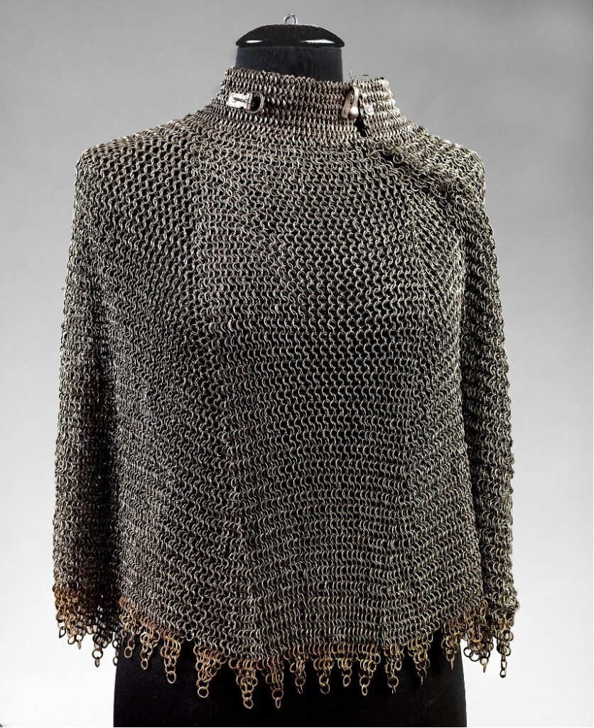 Shimmering silver and an endless knight: The art of making chainmail