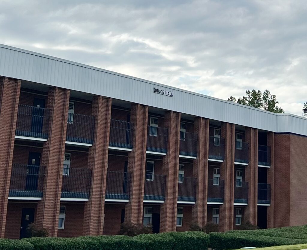 Wading through welcome week: Bruce Hall flood