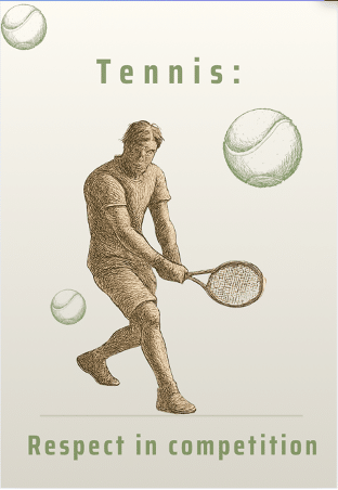 Tennis: respect in competition
